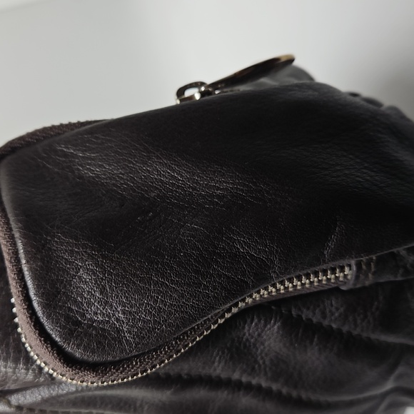 Brown leather Furla bag EUC - Picture 5 of 9